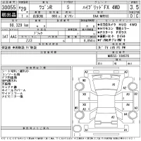 Suzuki WAGON R лот № 30055 оценка 3.5  с аукциона в Японии 11