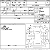 Volvo V60 лот № 10010 оценка 4  с аукциона в Японии 11