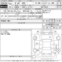 Volvo V90 лот № 30436 оценка 3.5  с аукциона в Японии 11
