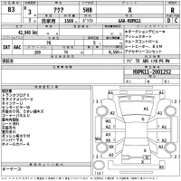 Toyota AQUA лот № 83 оценка R  с аукциона в Японии 2