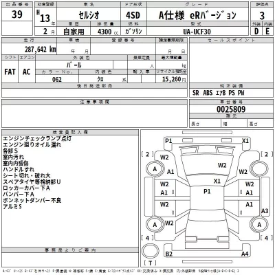 Toyota CELSIOR  с аукциона в Японии
