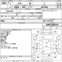 Daihatsu ROCKY лот № 2042 оценка 3.5  с аукциона в Японии 2
