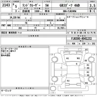 Toyota LAND CRUISER лот № 2143 оценка 3.5  с аукциона в Японии 2
