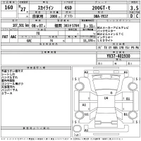 Nissan SKYLINE лот № 160 оценка 3.5  с аукциона в Японии 2