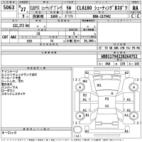 Mercedes-Benz CLA CLASS лот № 5063 оценка RA  с аукциона в Японии 2