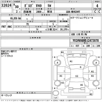 Volvo V40 лот № 32024 оценка 4  с аукциона в Японии 2