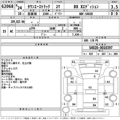 Toyota TOWN ACE TRUCK  с аукциона в Японии