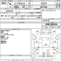 Toyota PIXIS TRUCK лот № 9012 оценка 3.5  с аукциона в Японии 2