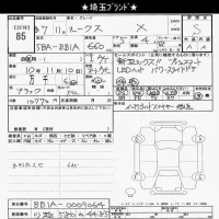 Nissan ROOX лот № 85 оценка S  с аукциона в Японии 10