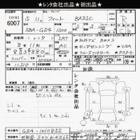 Honda FIT лот № 6007 оценка R  с аукциона в Японии 10