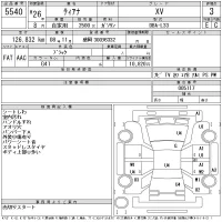 Nissan TEANA лот № 5540 оценка 3  с аукциона в Японии 11
