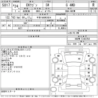 Mitsubishi EK WAGON лот № 5017 оценка R  с аукциона в Японии 11