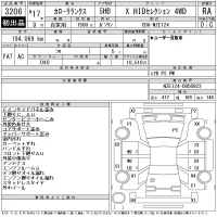 Toyota COROLLA RUNX лот № 3206 оценка RA  с аукциона в Японии 11