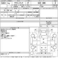 Honda ACTY TRUCK лот № 5061 оценка 3  с аукциона в Японии 11