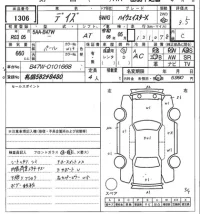 Nissan DAYZ лот № 1306 оценка 3.5  с аукциона в Японии 6
