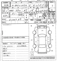 Honda N BOX PLUS лот № 1119 оценка 3  с аукциона в Японии 6