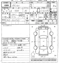 Honda ODYSSEY лот № 1009 оценка RA  с аукциона в Японии 6