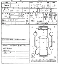 Nissan NOTE лот № 5009 оценка 3.5  с аукциона в Японии 6