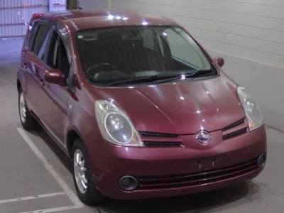 Nissan NOTE  с аукциона в Японии