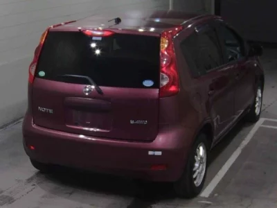 Nissan NOTE  с аукциона в Японии