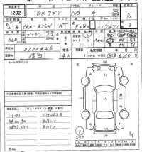 Mitsubishi EK WAGON лот № 1202 оценка RA  с аукциона в Японии 7