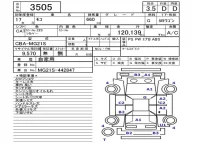 Nissan MOCO лот № 3505 оценка 3.5  с аукциона в Японии 4