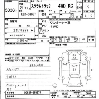 Mazda SCRUM TRUCK лот № 5036 оценка R  с аукциона в Японии 5