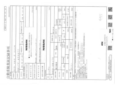 Nissan CLIPPER VAN  с аукциона в Японии