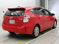 Toyota PRIUS ALPHA лот № 30052 оценка 3.5  с аукциона в Японии 1
