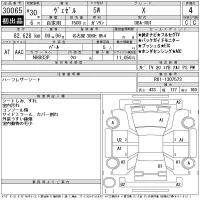 Honda VEZEL лот № 30065 оценка 4  с аукциона в Японии 11