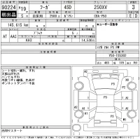 Nissan FUGA лот № 90224 оценка 3  с аукциона в Японии 11