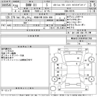 BMW X1 лот № 38056 оценка 3.5  с аукциона в Японии 11