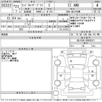 Toyota LAND CRUISER PRADO лот № 20322 оценка 4  с аукциона в Японии 9
