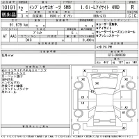 Subaru IMPREZA лот № 10191 оценка R  с аукциона в Японии 11