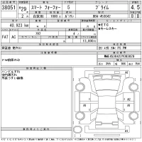 Smart FORFOUR лот № 38051 оценка 4  с аукциона в Японии 11