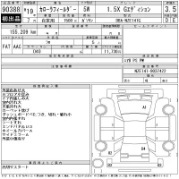 Toyota COROLLA FIELDER лот № 90388 оценка 3.5  с аукциона в Японии 10