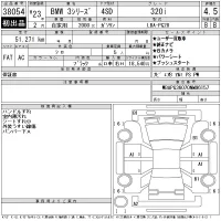 BMW 3-Series лот № 38054 оценка 4.5  с аукциона в Японии 11