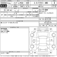 Subaru IMPREZA G4 лот № 36450 оценка 4  с аукциона в Японии 11