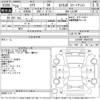 Subaru STELLA лот № 9300 оценка 3.5  с аукциона в Японии 11