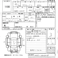 Honda ACTY VAN лот № 1100 оценка 3  с аукциона в Японии 5
