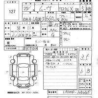 Daihatsu MOVE лот № 127 оценка 3.5  с аукциона в Японии 5