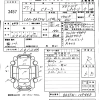 Mazda CX-3 лот № 3457 оценка R  с аукциона в Японии 5