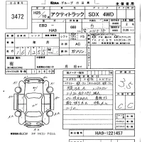 Honda ACTY TRUCK лот № 3472 оценка 3.5  с аукциона в Японии 5