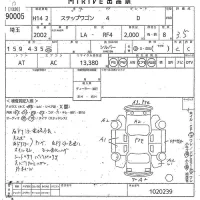 Honda STEP WAGON лот № 90005 оценка 3.5  с аукциона в Японии 11