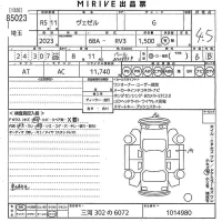 Honda VEZEL лот № 85023 оценка 4.5  с аукциона в Японии 10