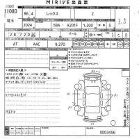 Subaru REX лот № 11080 оценка 3.5  с аукциона в Японии 10