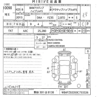 BMW 5-Series лот № 10098 оценка 3.5  с аукциона в Японии 10