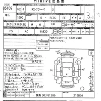 Mazda RX-7 лот № 85109 оценка 3  с аукциона в Японии 10