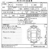 Toyota YARIS CROSS лот № 11184 оценка 3.5  с аукциона в Японии 10