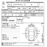 Mitsubishi MINICAB TRUCK лот № 285 оценка 3.5  с аукциона в Японии 11